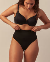 the everyday thong - black