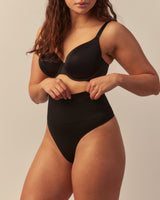 the everyday thong - black