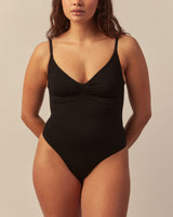 the everyday body thong - black