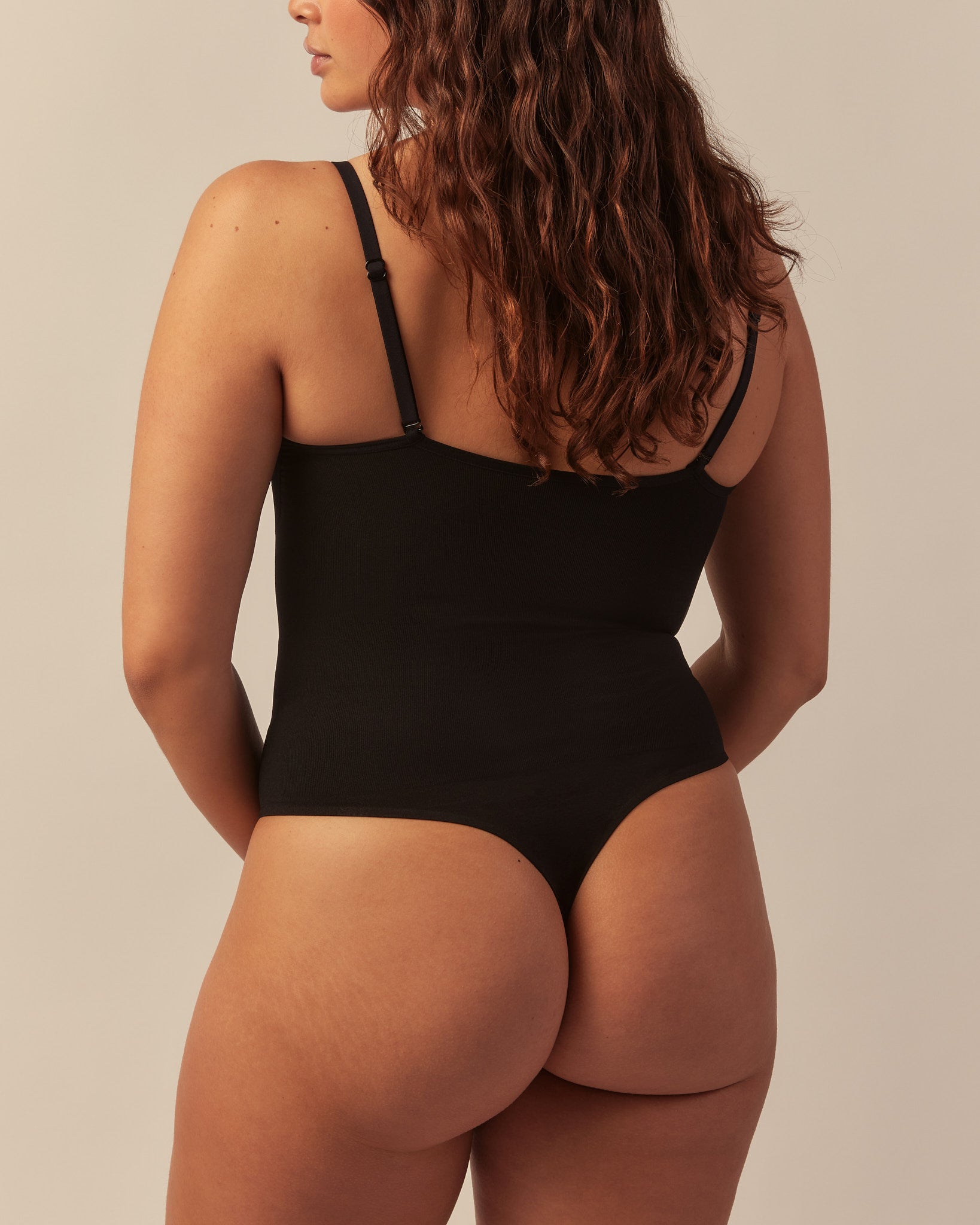 the everyday body thong - black